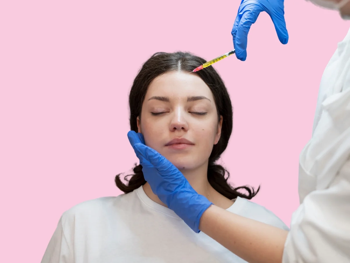 Women undergoing hair transplant in Calicut